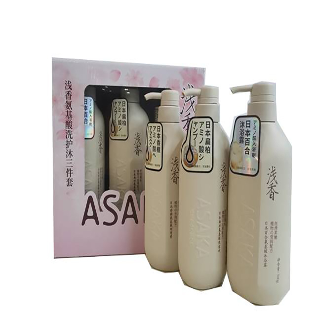 浅香植物氨基酸洗沐护套装（500g+500g+500g）