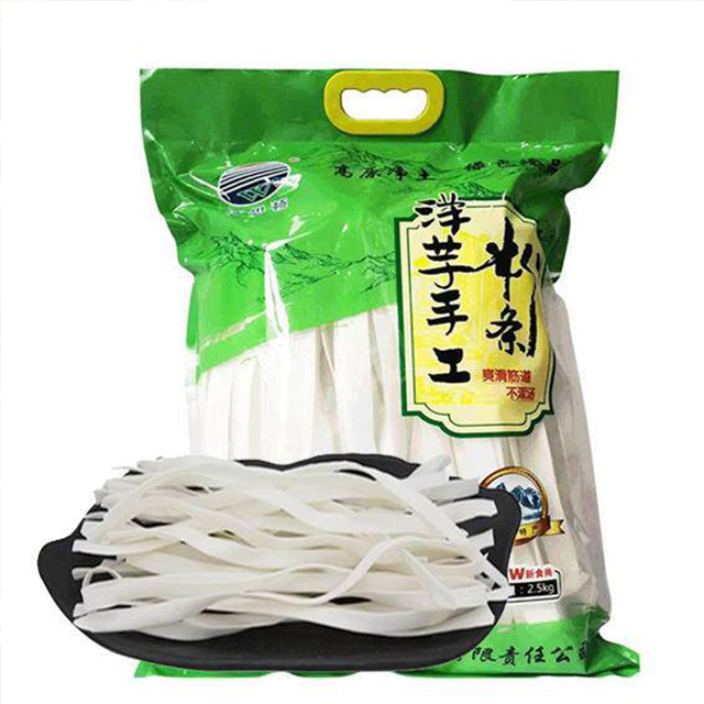 青海海东市洋芋手工粉条土豆韭叶粉马铃薯干粉条2.5kg