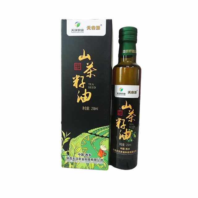 陕西汉中市天睿源山茶籽油食用油258ml/瓶