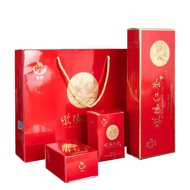 陕西省安康市陕焕安康紫阳红茶礼盒装120g