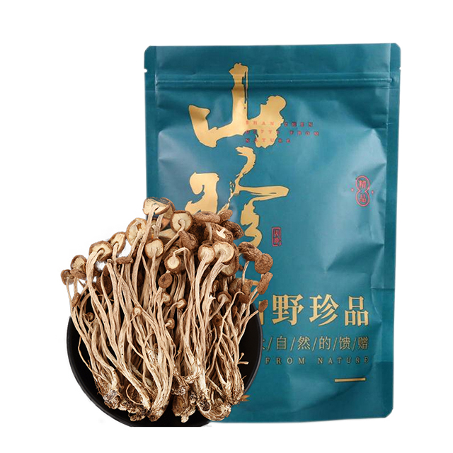 陕西渭南市干菌子 富平县佰里康精选茶树菇农家干货300g