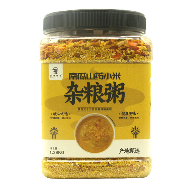 陕西榆林市西部粮仓南瓜山药小米粥五谷杂粮粥1380g