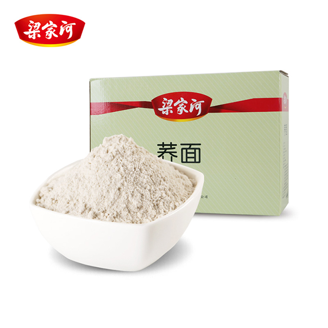陕西延安市梁家河荞麦面粉杂粮面粉低脂礼盒装4kg