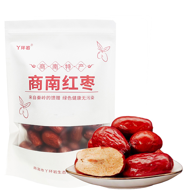 陕西省商洛市鸦峰岩红枣500g*2
