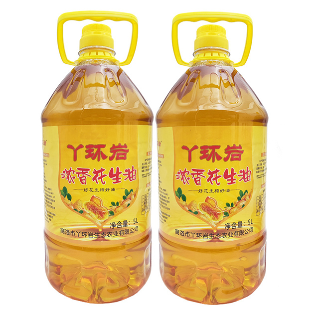 陕西省商洛市鸦峰岩花生油5L