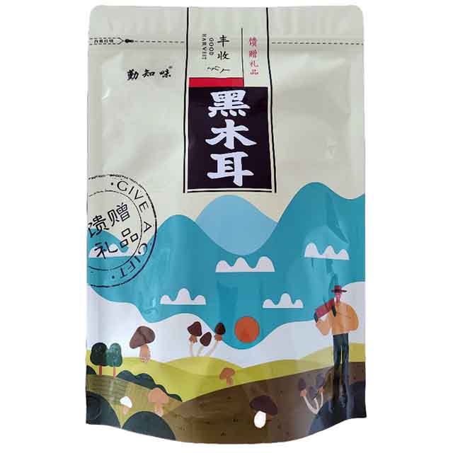 陕西省汉中市勉县勤知味黑木耳小木耳400g/袋 干净无杂无根秋木耳干货福利特产