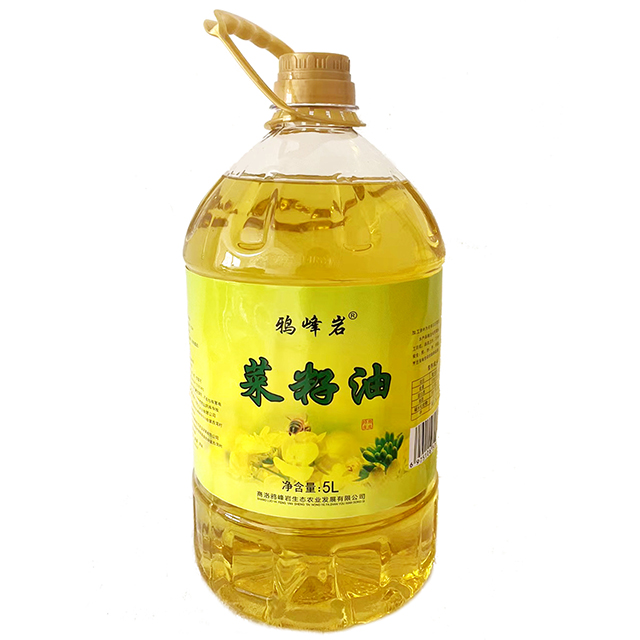 陕西省商洛市鸦峰岩非转一级菜籽油5L