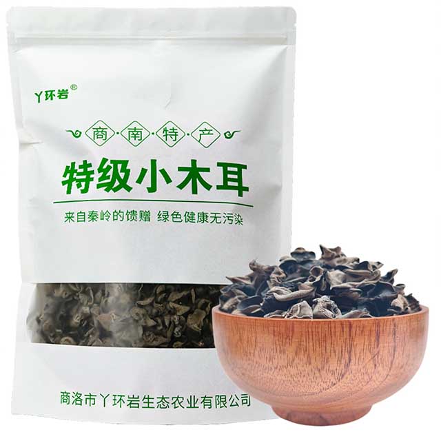 陕西省商洛市鸦峰岩小木耳500g