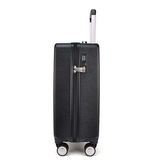 外交官拉杆箱DS-1275/JS-2020+DS-14070L 黑色 20英寸/个