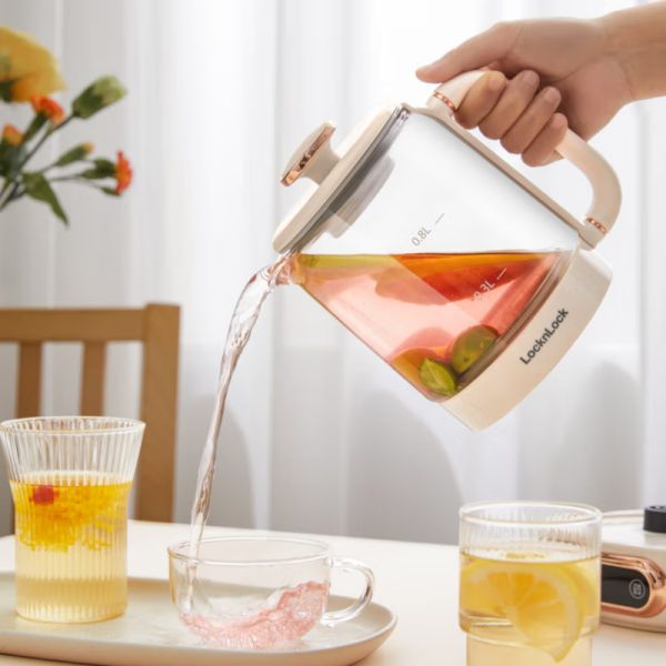 乐扣乐扣 养生壶EJM3925  800ML-白色/把