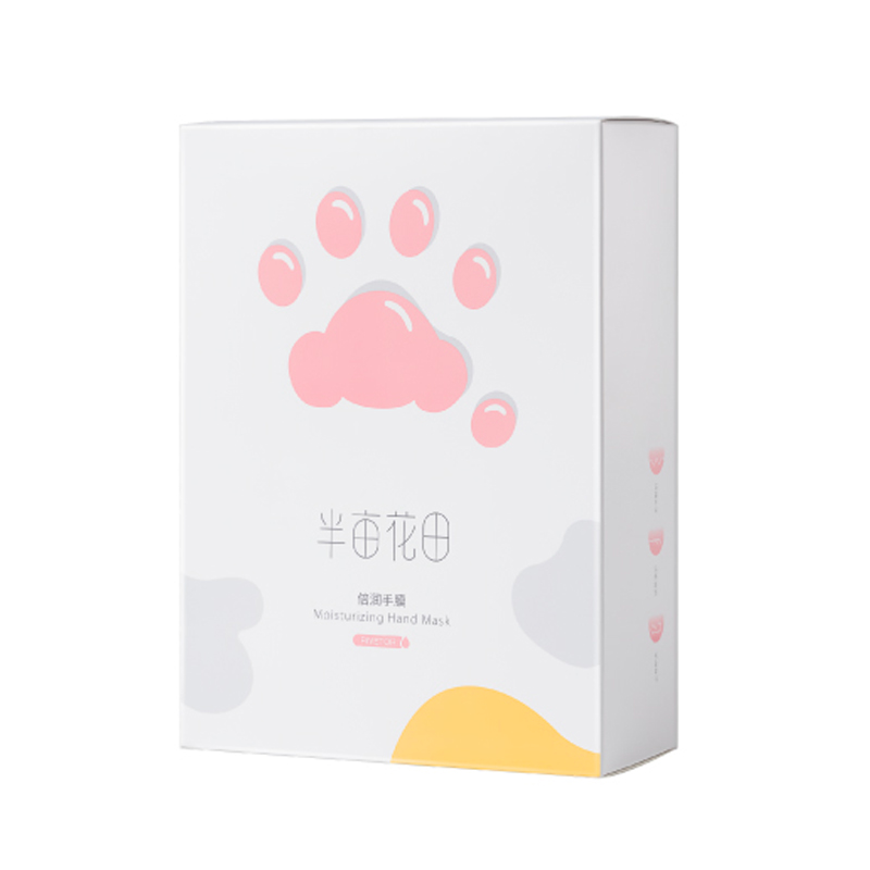 半亩花田倍润手膜6片*1盒（赠送半亩花田30g护手霜1支+唇膏1支）