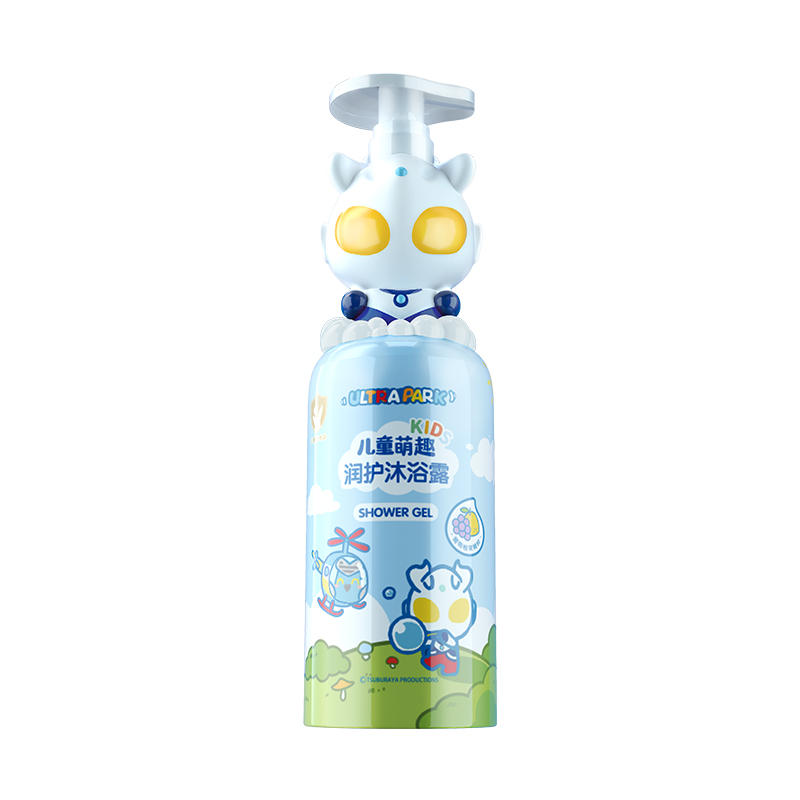 青蛙王子 儿童萌趣润护沐浴露（赛罗）500ml