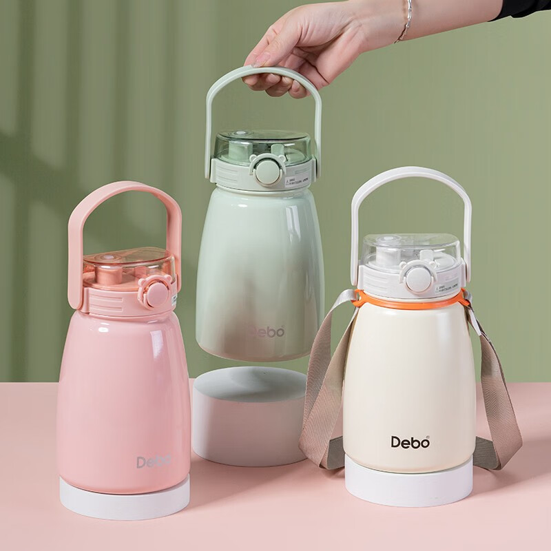 Debo德铂 316不锈钢大肚杯 妮可1000ML DEP-DS349