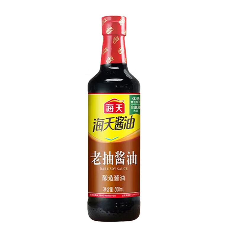海天老抽酱油500mL(PET瓶)