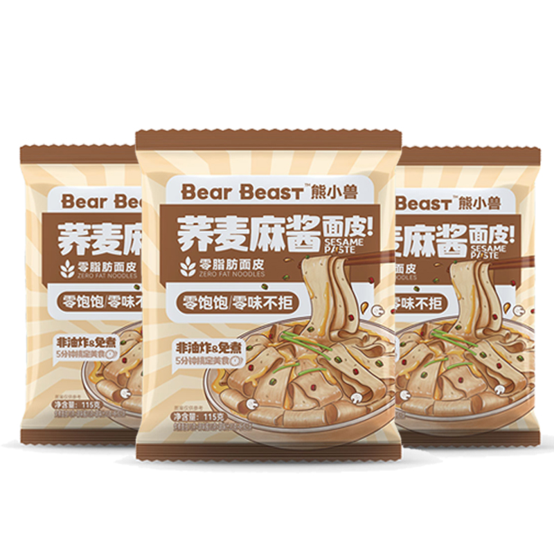 零饱饱（LINGBAOBAO） 0脂肪麻酱面皮