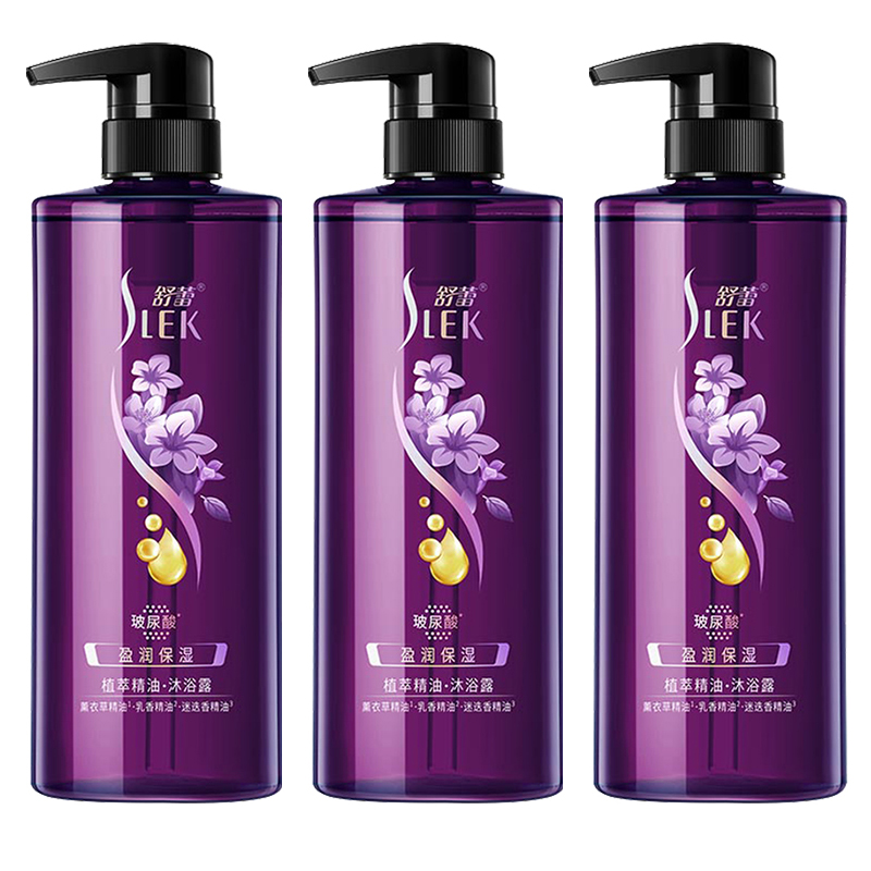 舒蕾盈润保湿植萃精油沐浴露500ml*3支