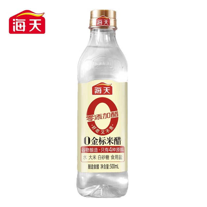 海天0金标米醋500mL