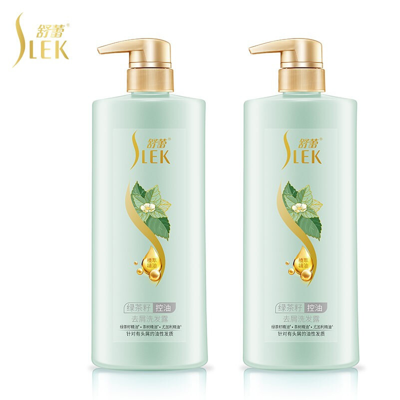 舒蕾绿茶籽控油去屑洗发露800ml*2