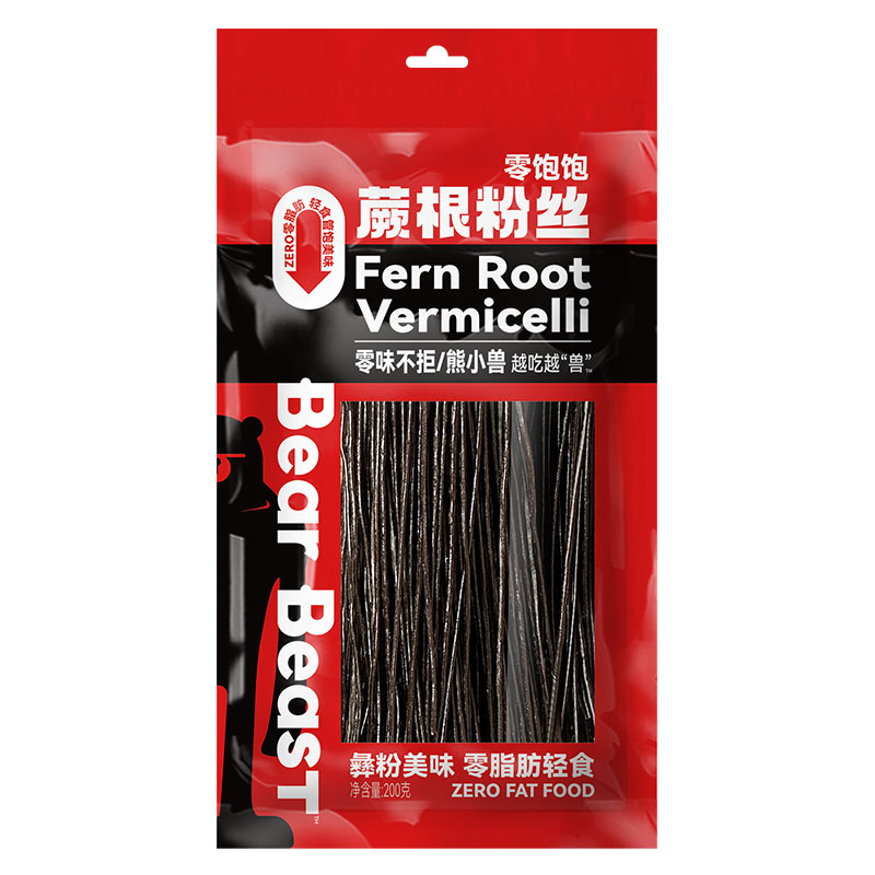 熊小兽 蕨根粉丝200g/袋