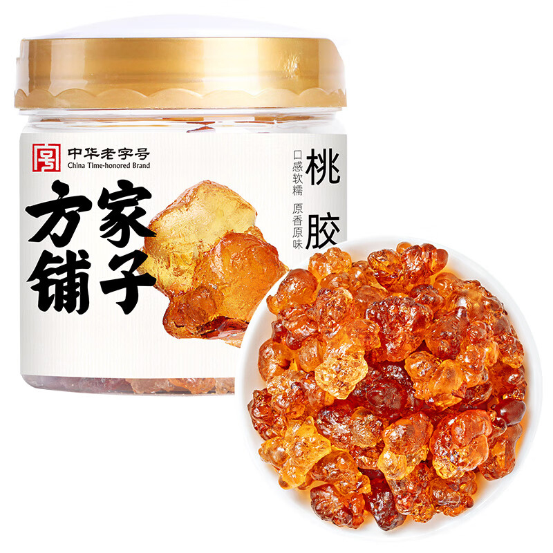 【方家铺子】桃胶200g/瓶装