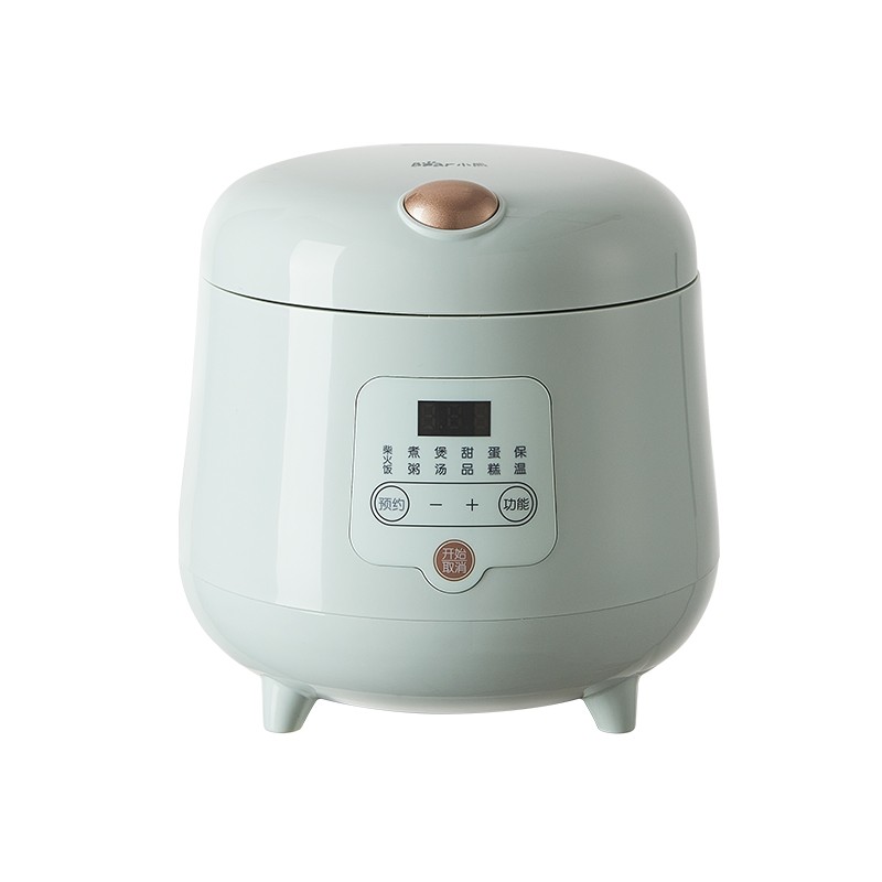 小熊Bear 电饭煲能预约定时数码显示2L浅绿色DFB-B16B1