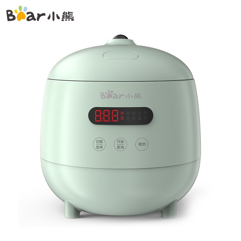 小熊Bear 电饭煲全自动预约定时1.2L绿色DFB-B12F1