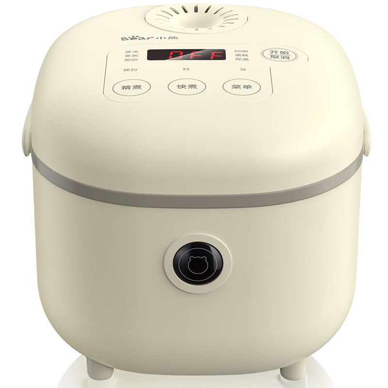 小熊Bear 电饭煲智能可预约保温蒸饭2L米黄DFB-B20A1