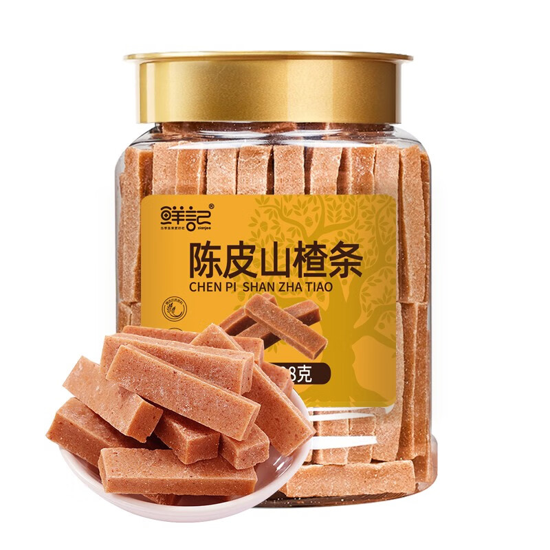 鲜记 陈皮山楂条358g