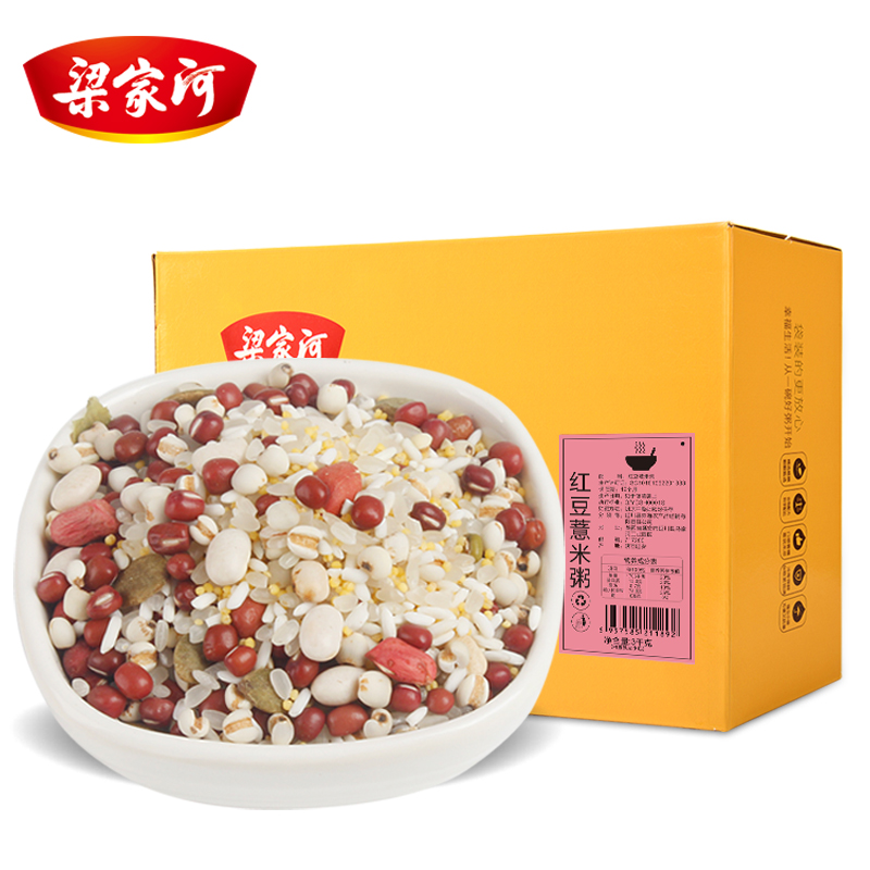 梁家河红豆薏米粥礼盒 3000g/盒