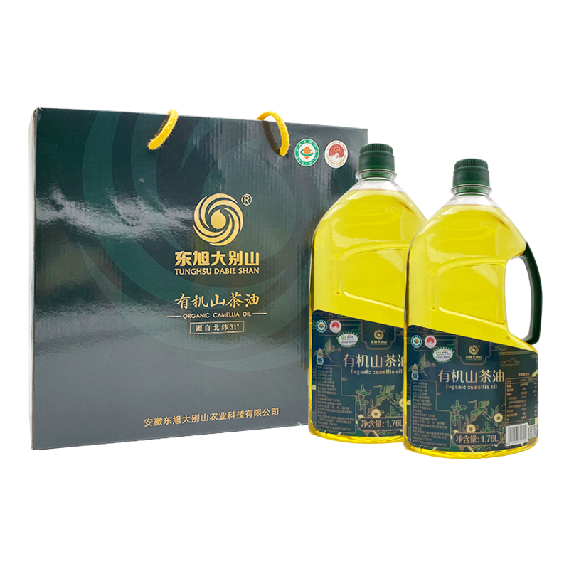 东旭大别山一级山茶油 1.76L*2/盒