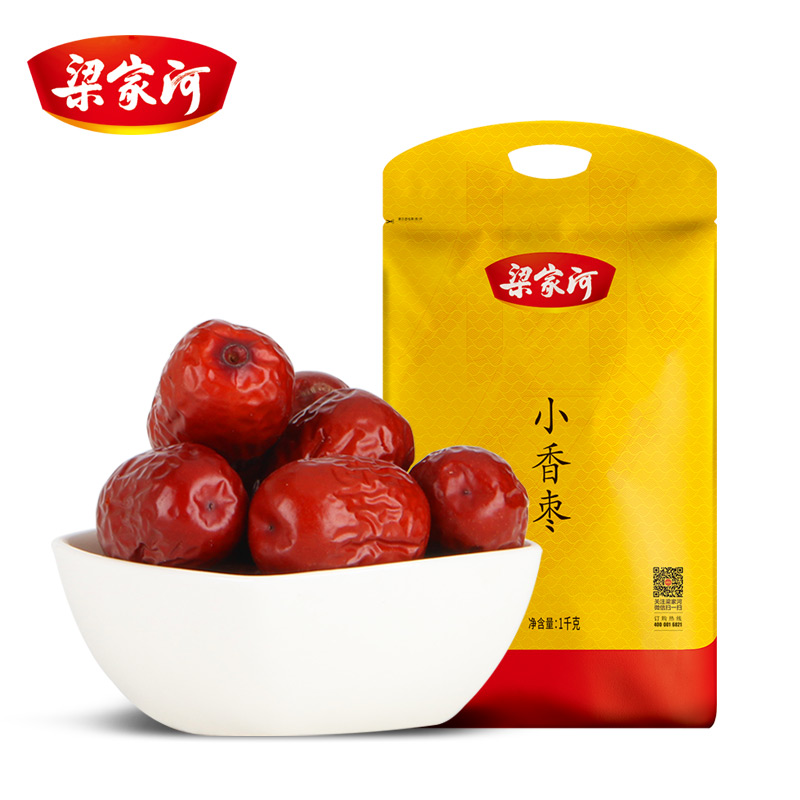 梁家河小香枣袋装 1000g/袋