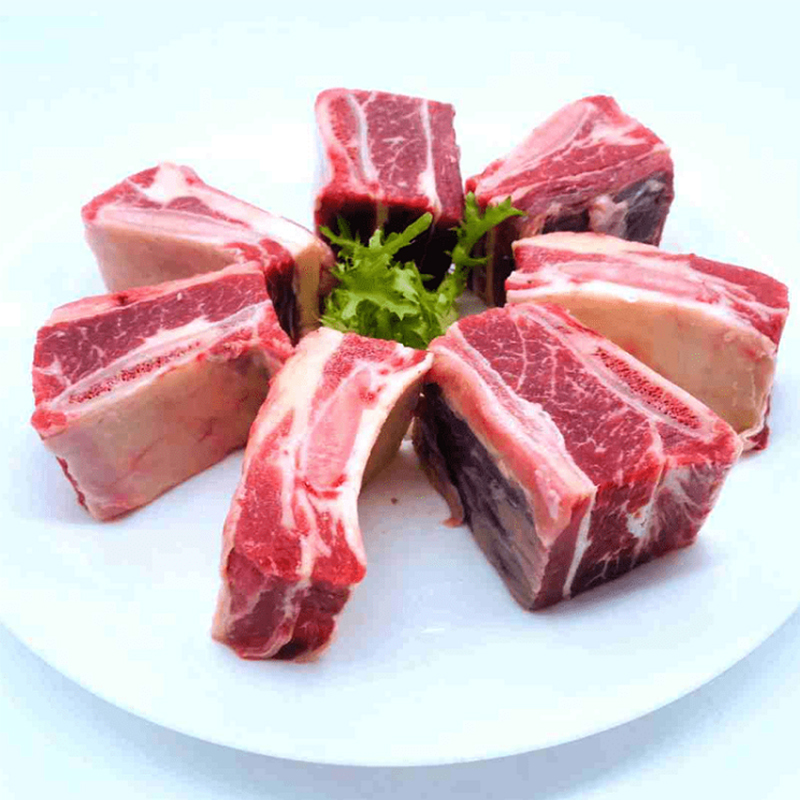 伊鑫瑞牛排骨12厘米切段4斤/份