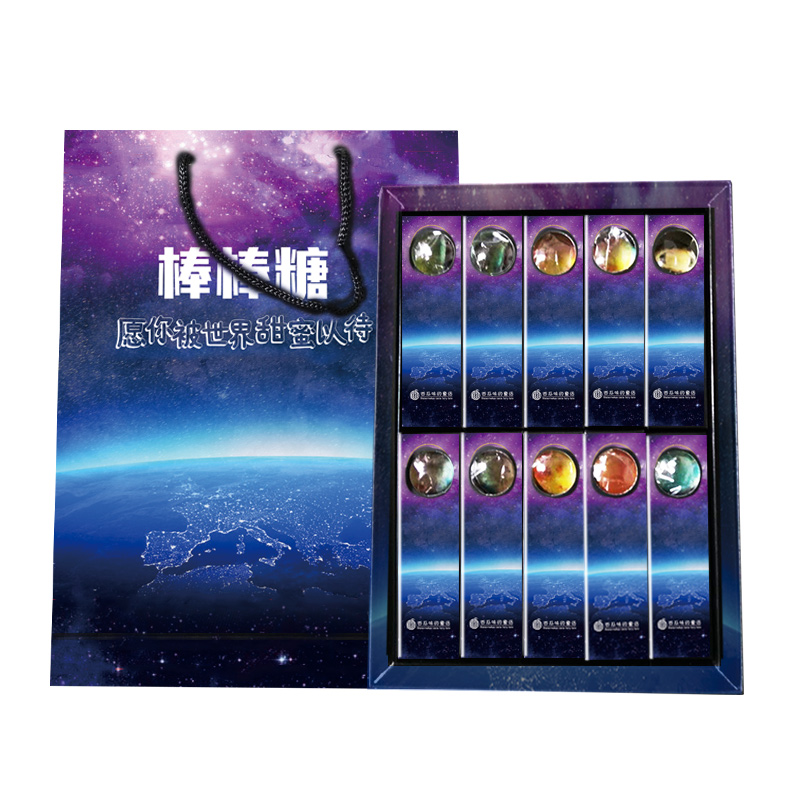 QZ西瓜味的童话星空棒棒糖10支/1盒