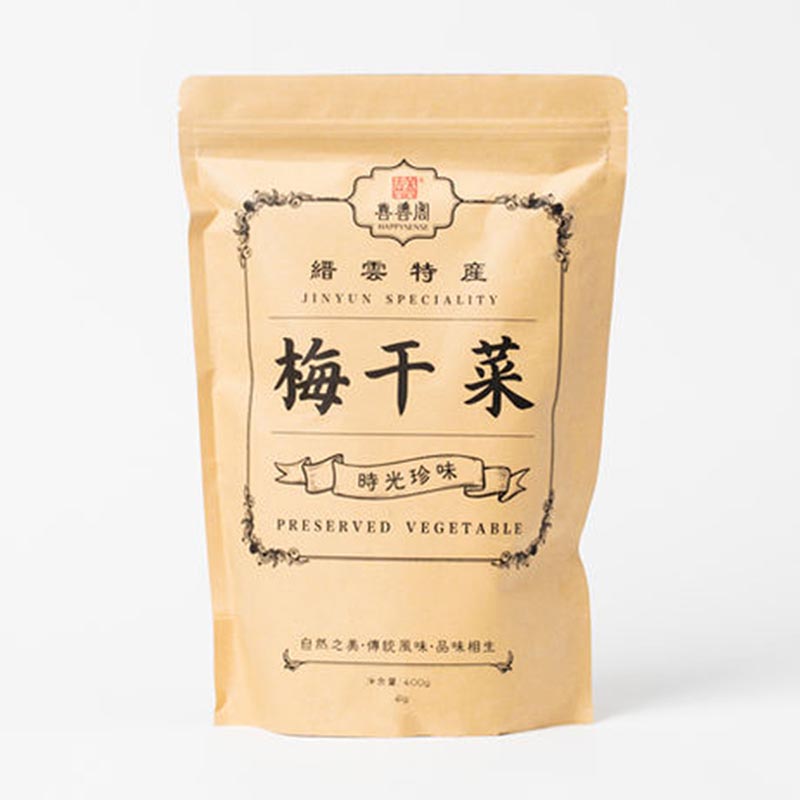 QZ喜善花房缙云梅干菜400g*2包