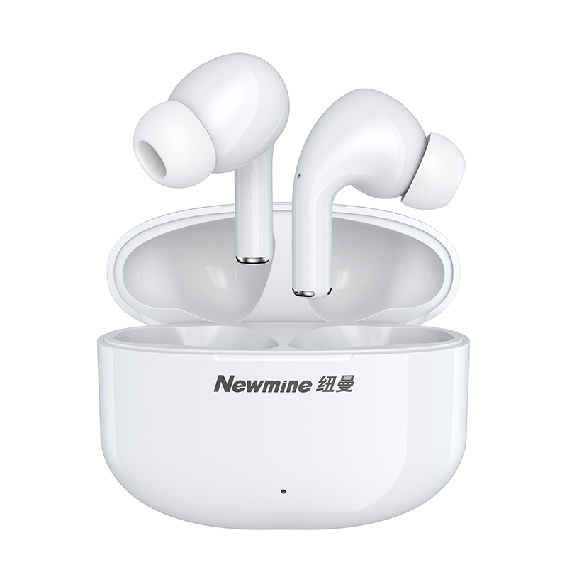 [QZM]纽曼Newmine Q6 蓝牙耳机 真无线入耳式降噪音乐耳机 适用苹果安卓小米手机 运动跑步长续航 蓝牙5.1TWS-Q