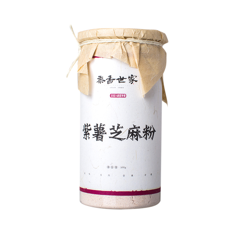 QZ黍香世家紫薯芝麻粉500g*2瓶