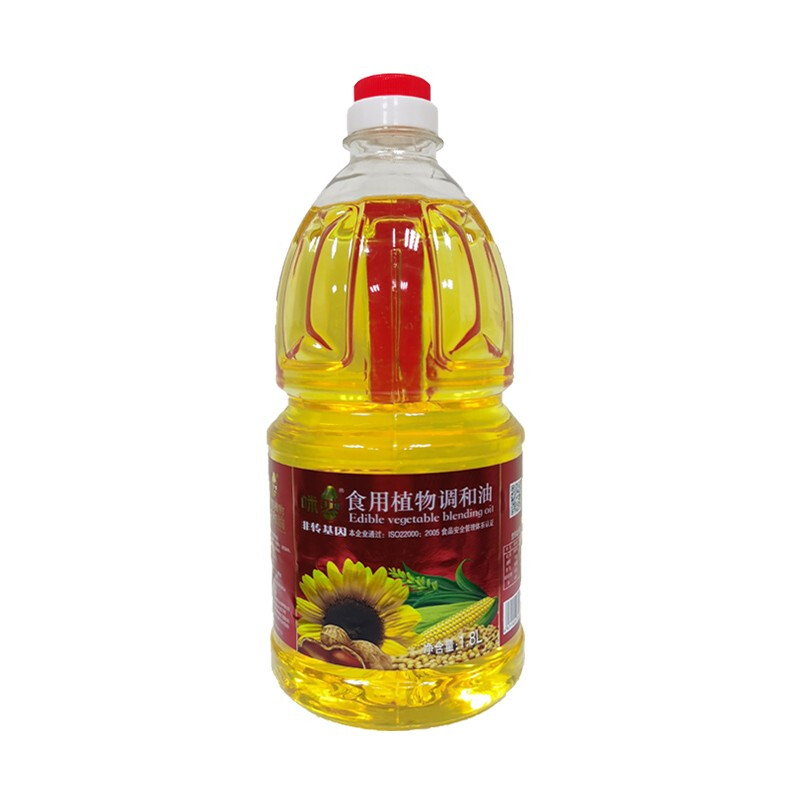 QZ咪然非转基因食用植物调和油  1.8L