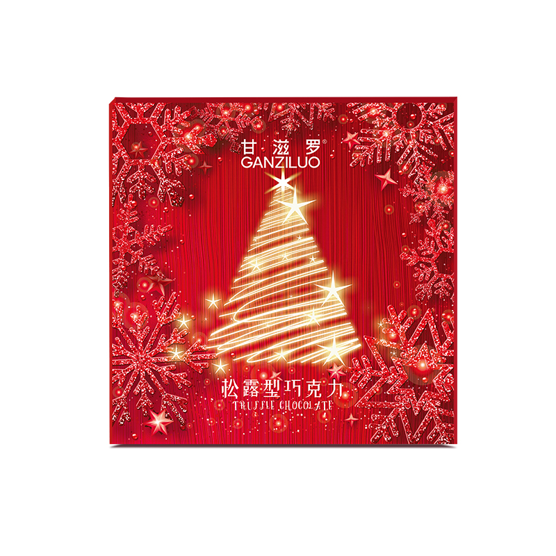 【QZZ】圣诞款甘滋罗松露纯可可巧克力