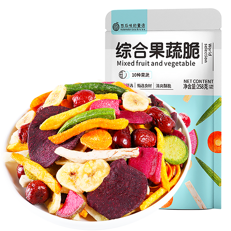 QZ西瓜味的童话果蔬脆