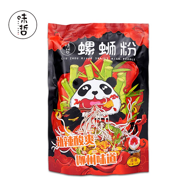 QZ味哲螺蛳粉 （熊猫版） 原味水煮型315g*6袋