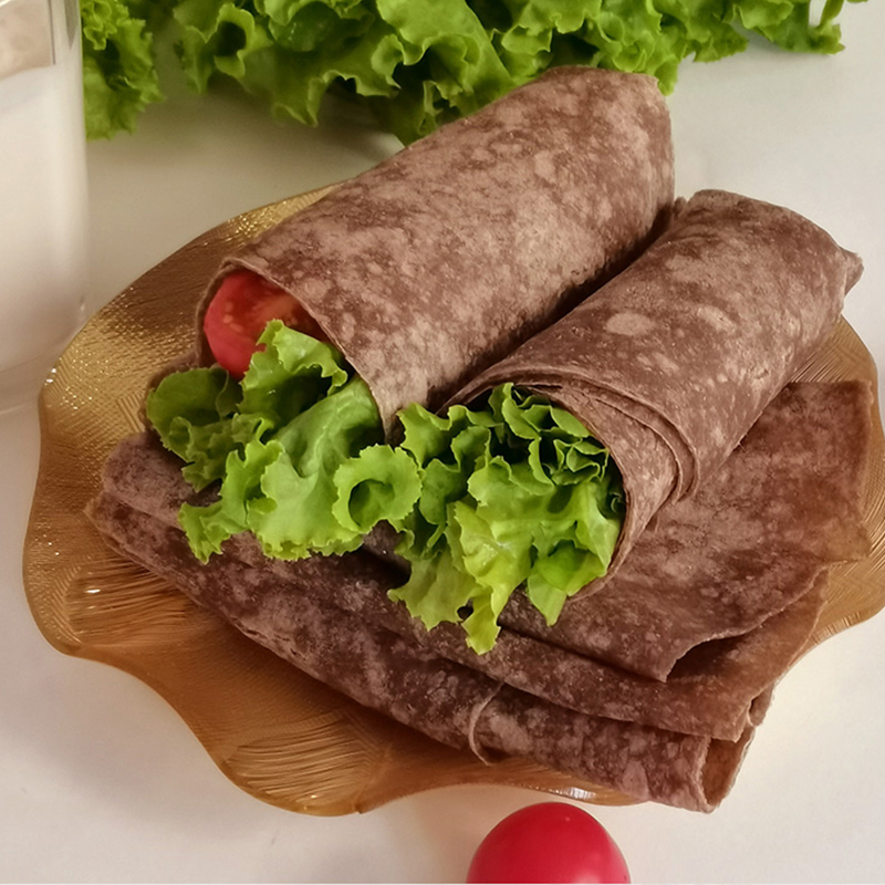 【QZH】荞麦手抓卷饼 全麦低脂主食 不加糖 自带麦芽糖甜味 早餐粗粮薄饼 现做现发