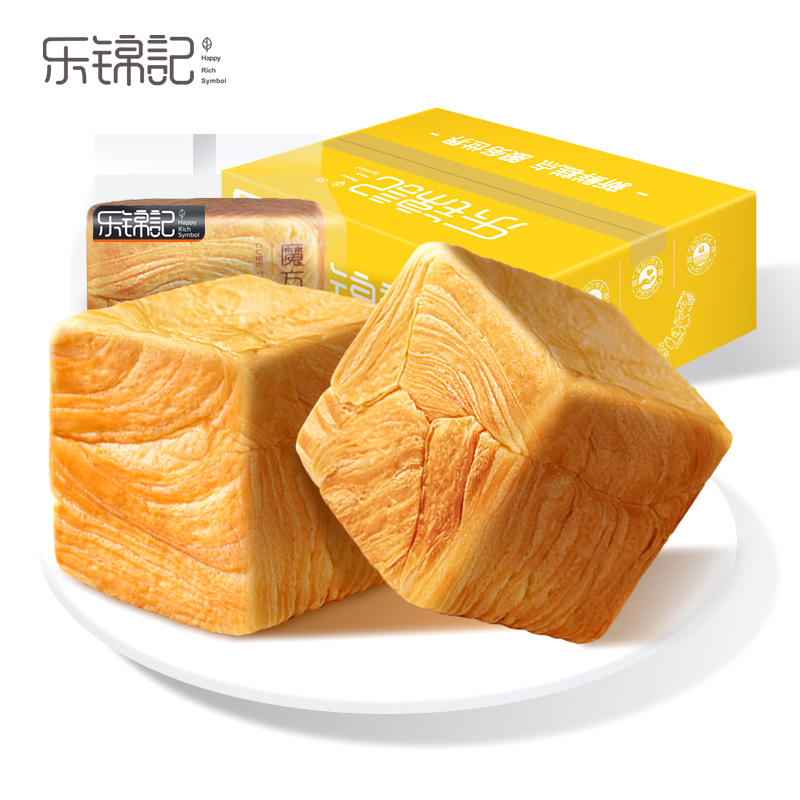 【QZ】乐锦记魔方吐司500g（6个装）