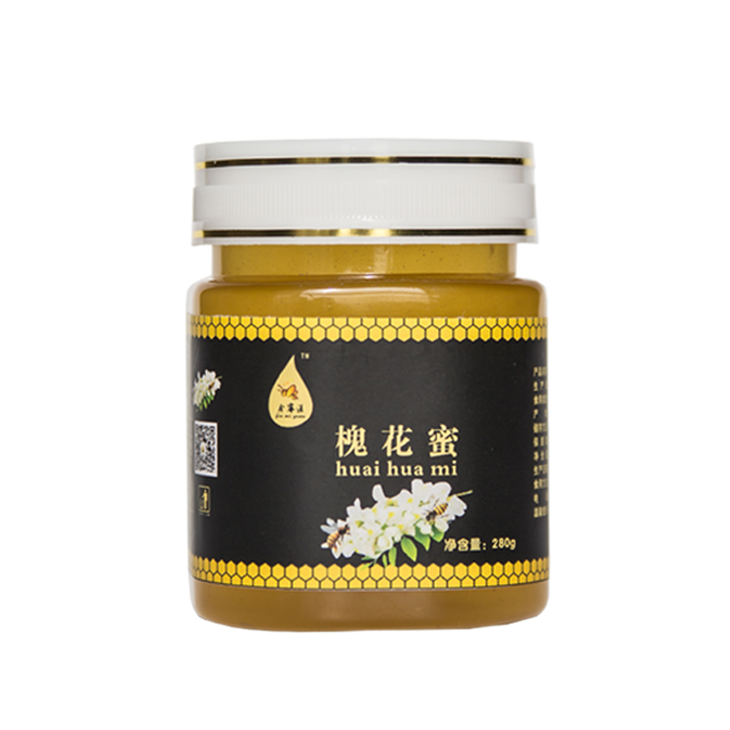 QZ甘肃靖远县野蕊槐花蜜280g*2瓶