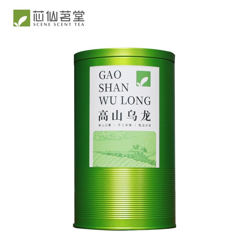 【QZM】芯仙茗堂 乌龙茶茶叶 高山乌龙茶清香型 150g罐装 自饮装