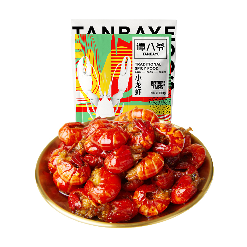 [QZM]谭八爷美味小龙虾100g*2