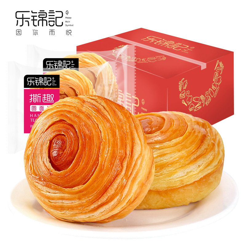 【QZ】乐锦记圆面包1000g