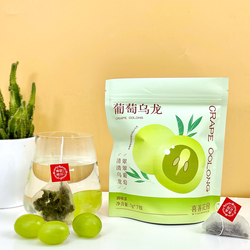 QZ喜善花房白桃乌龙茶包袋泡水果茶组合冷泡玉米须茶桂花茶叶小包装