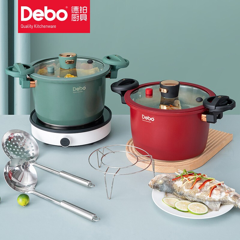 【QZ】Debo德铂墨菲特 (24cm微压锅) DEP-DS306