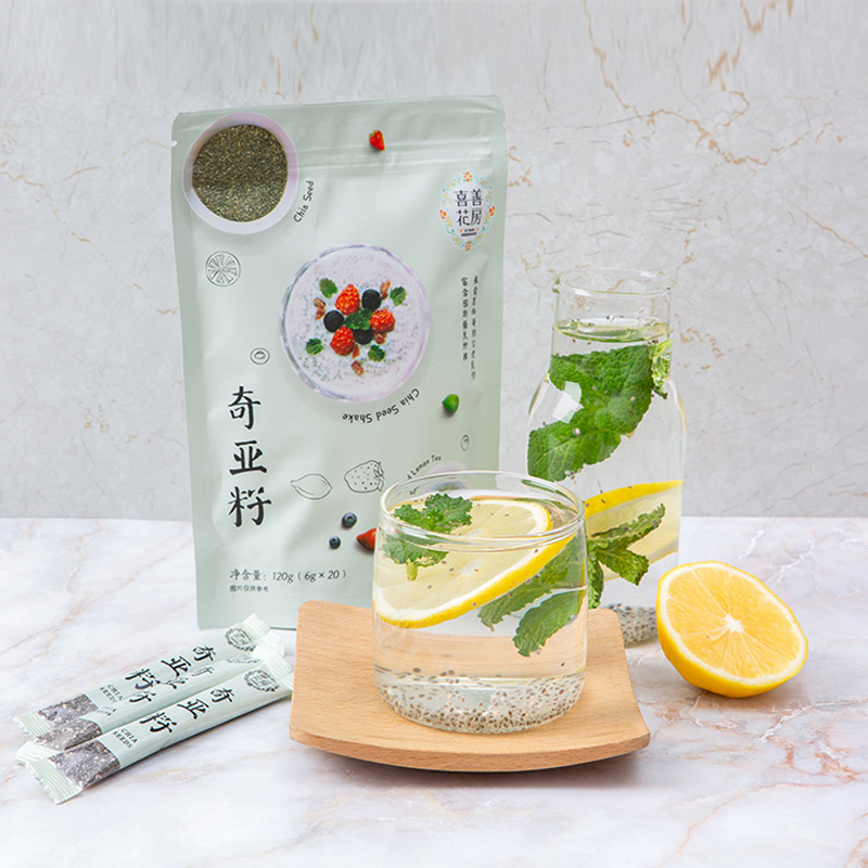 QZ喜善花房奇亚籽即食冲饮奇亚子即食免洗墨西哥谷物代餐饱腹袋装
