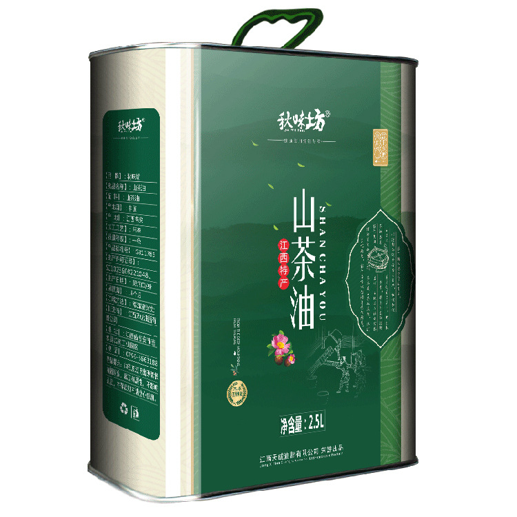 QZ江西赣州秋味坊亚麻籽油2.5L